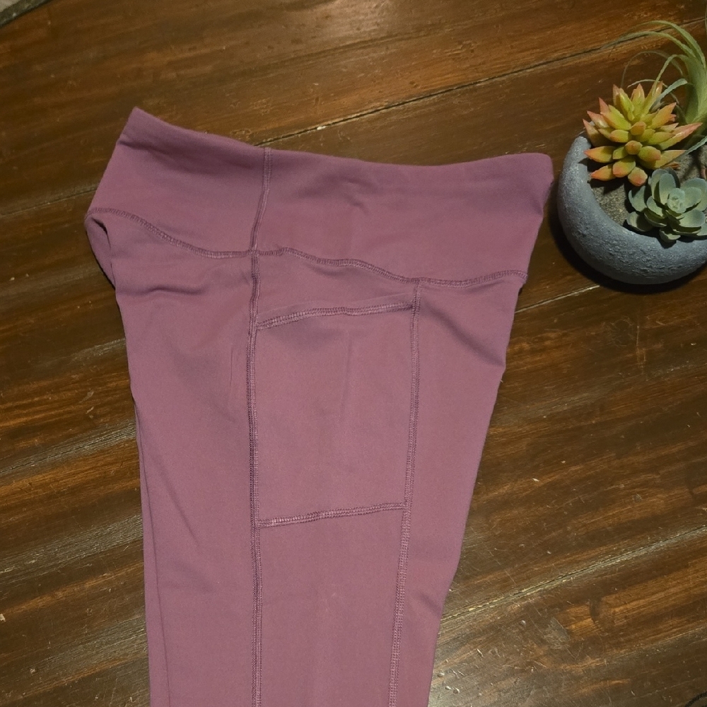 RBX Womens Mauve Leggings #833 - Picture 3 of 7
